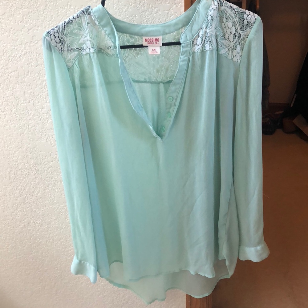 Long sleeve blouse